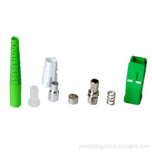 SC APC fiber optic connector for CATV